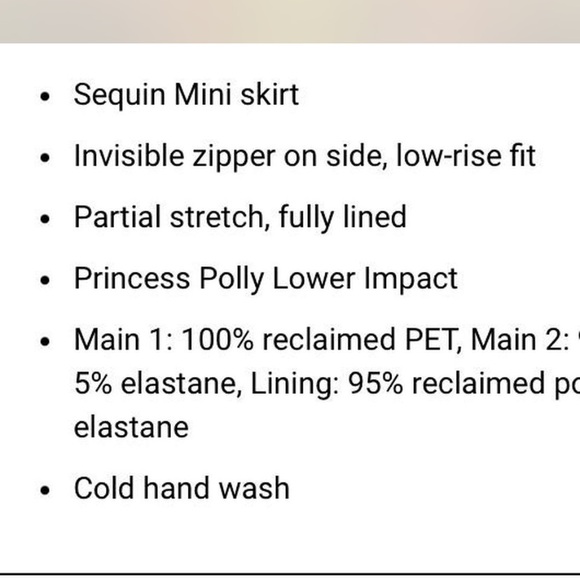 Princess Polly Green Sequin Skirt Set - Picture 6 of 13